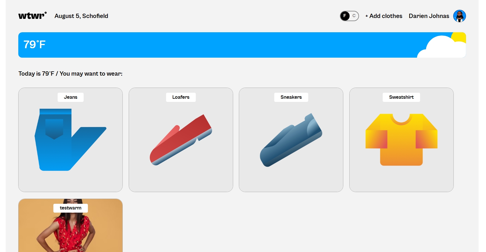 Preview of WTWR project